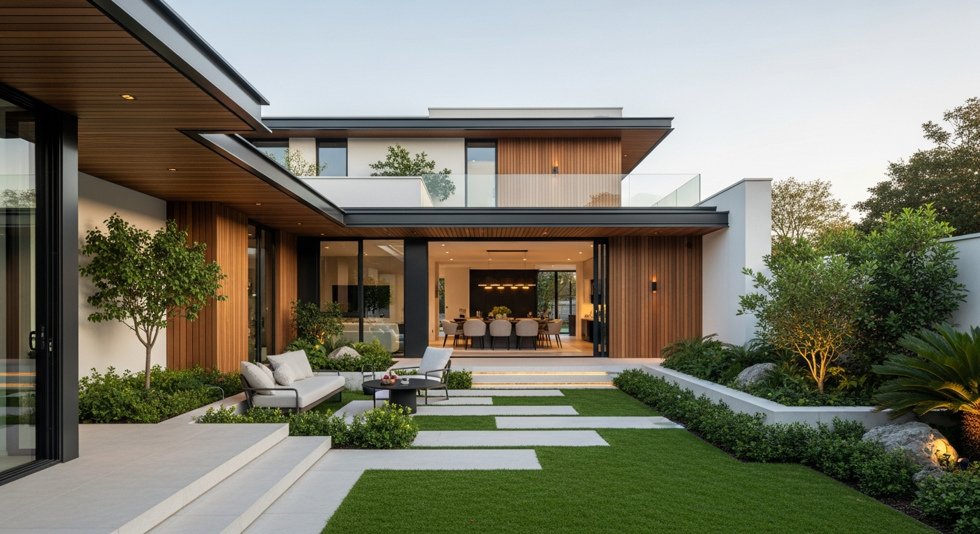 moderne tuin inrichten