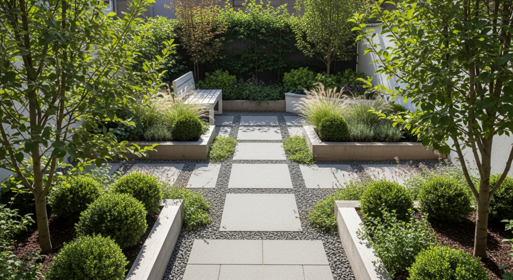 kleine tuin inrichten