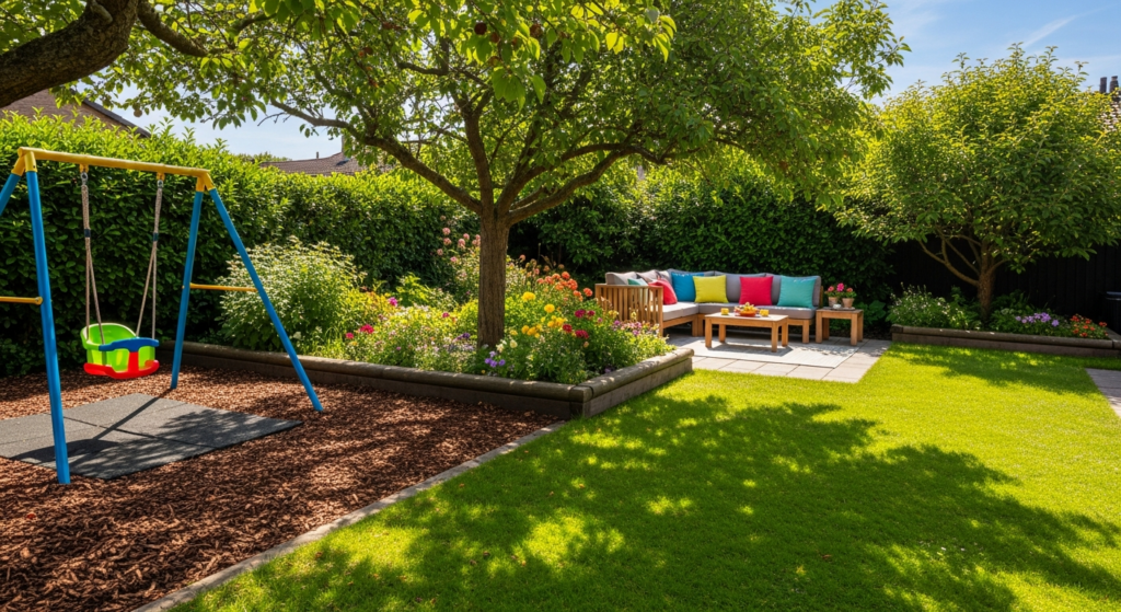 tuin met kinderen inrichten