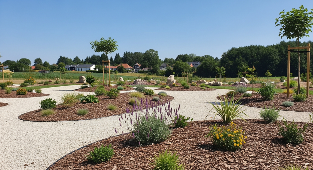onderhoudsvriendelijke tuin