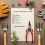 tuinonderhoud checklist