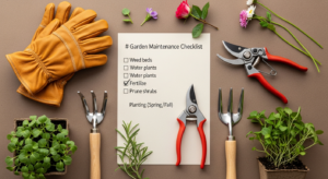 tuinonderhoud checklist